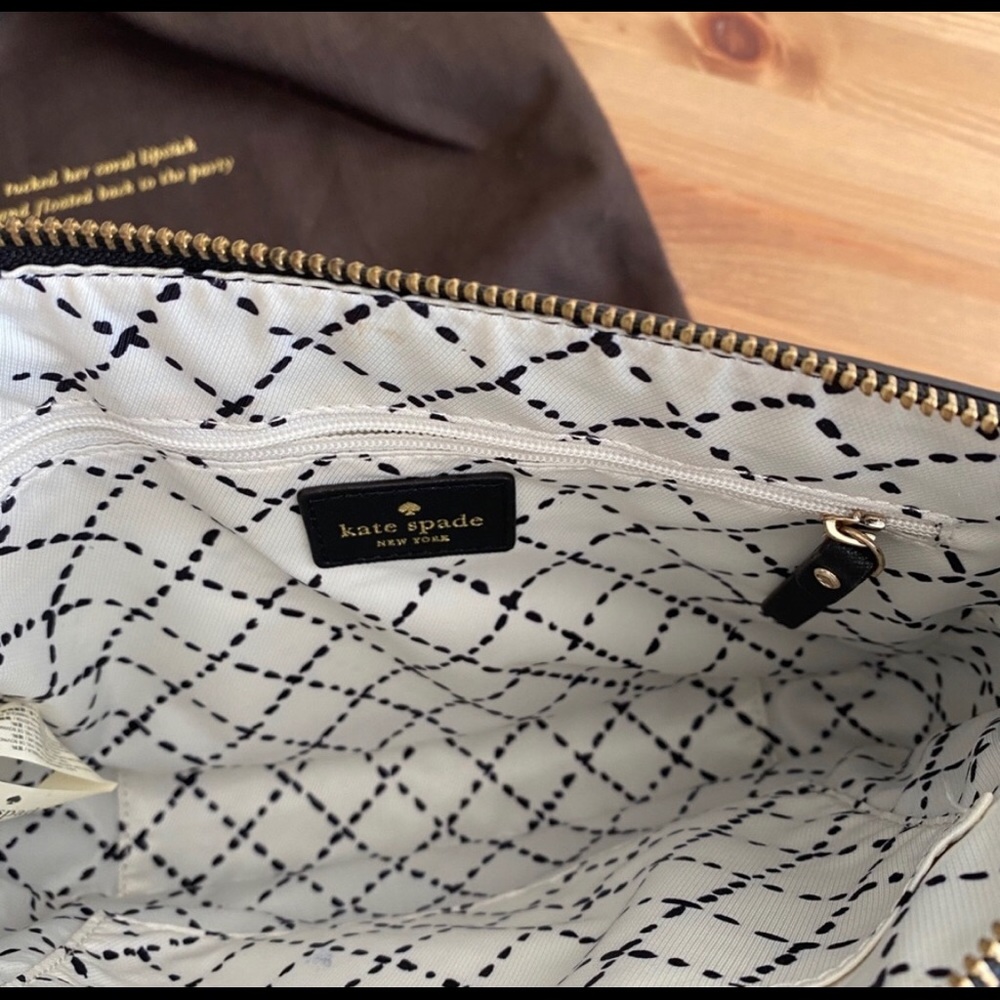 Kate Spade Black Leather Purse - Picture 4 of 4